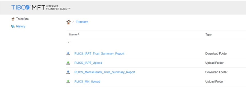 screenshot of SEFT dashboard