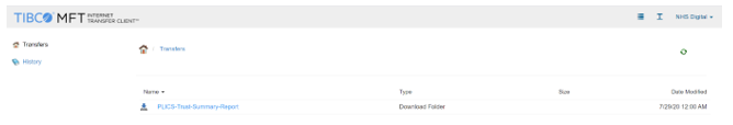 Screenshot of SEFT dashboard