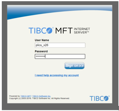 Screenshot of SEFT log on