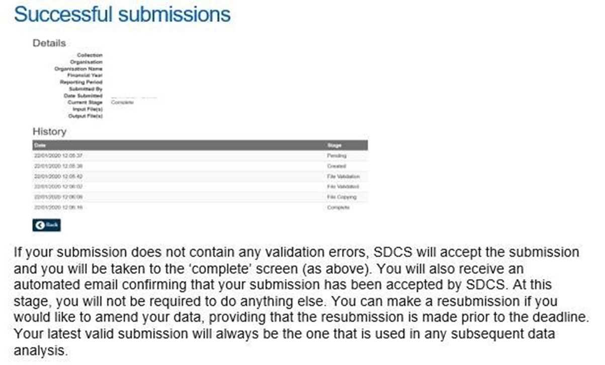 Submitting data files to the SDCS system - NHS England Digital