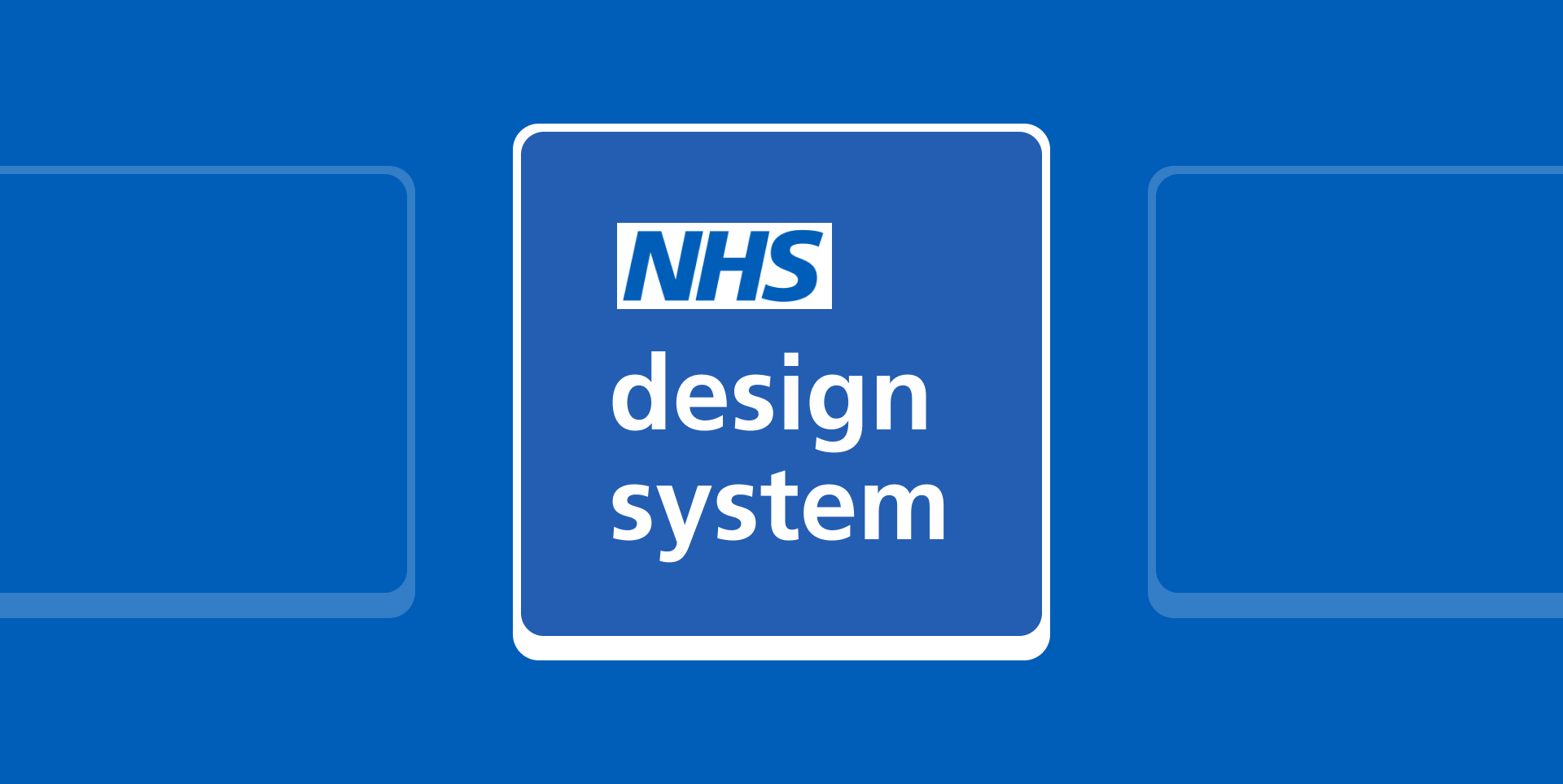 One design system is better than 2 - NHS England Digital