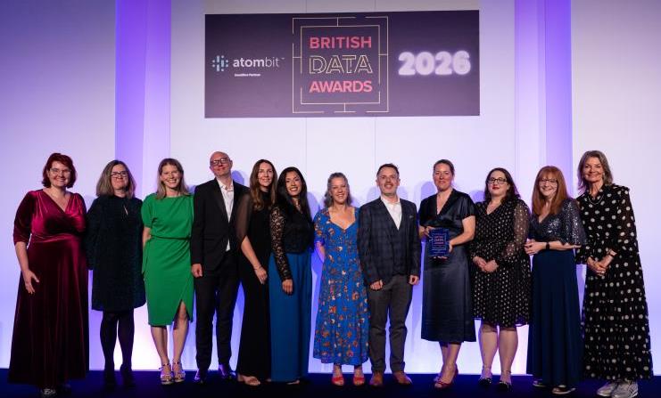 NDRS team at the British Data Awards 2026