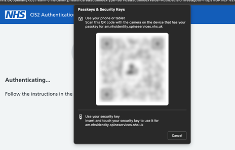 AAL3 passkey Android registration step 6