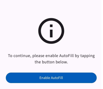 CIM register CIS2 Auth passkey Android enable autofill