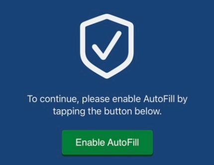 CIM register CIS2 Auth passkey iOS enable autofill