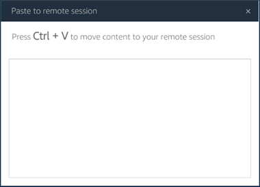 copy paste dialogue screen