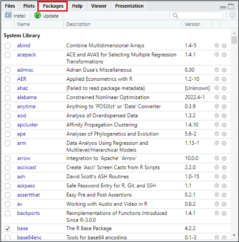 Understanding R packages - NHS England Digital